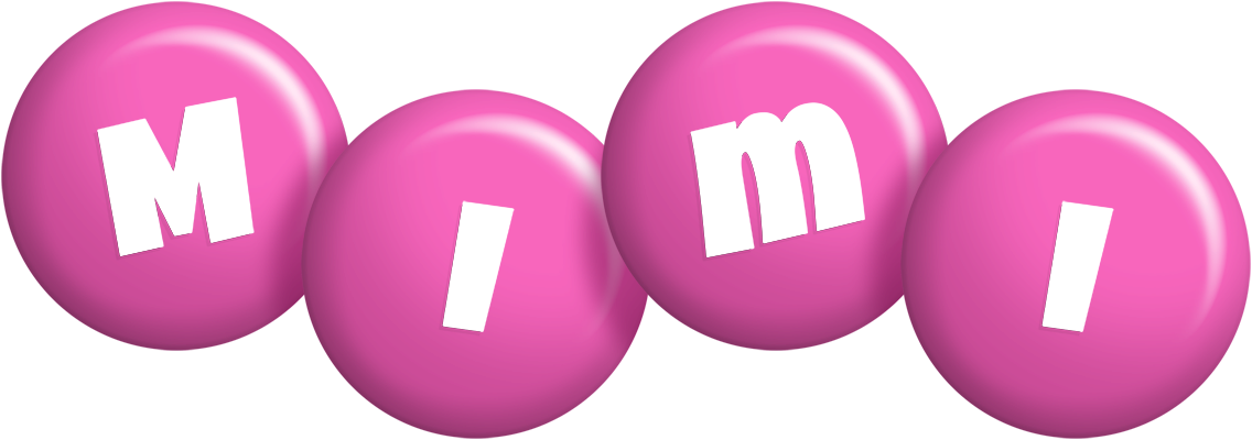 Mimi candy-pink logo