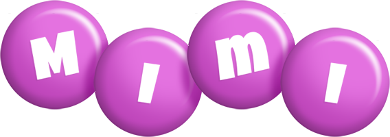 Mimi candy-purple logo