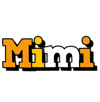 Mimi cartoon logo