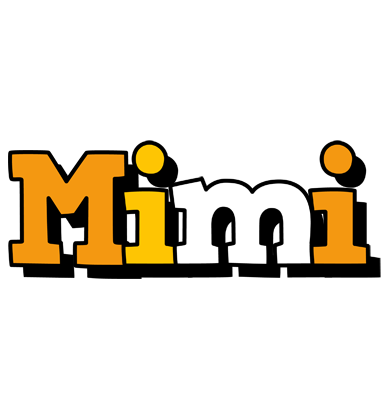 Mimi cartoon logo