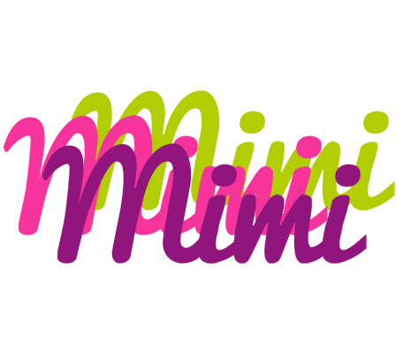 Mimi flowers logo
