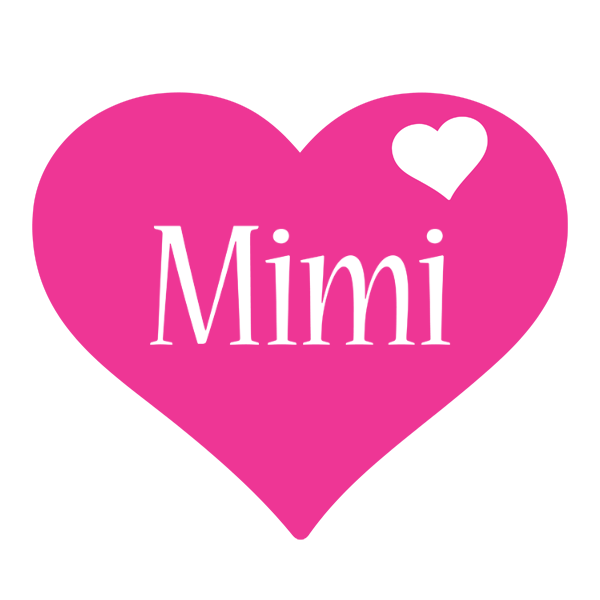 Mimi love-heart logo