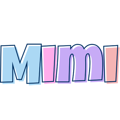 Mimi pastel logo