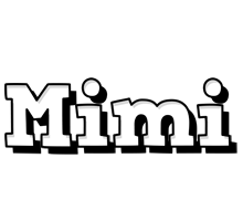 Mimi snowing logo