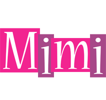 Mimi whine logo