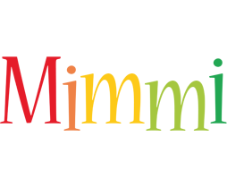 Mimmi birthday logo