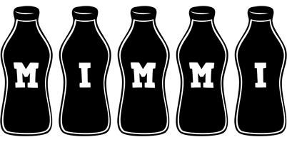 Mimmi bottle logo