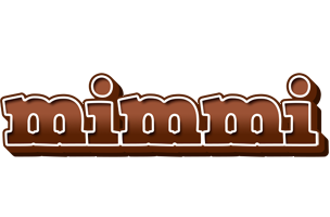 Mimmi brownie logo