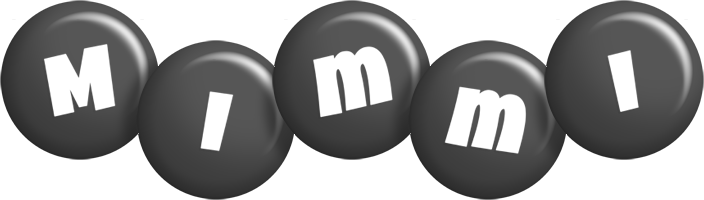 Mimmi candy-black logo