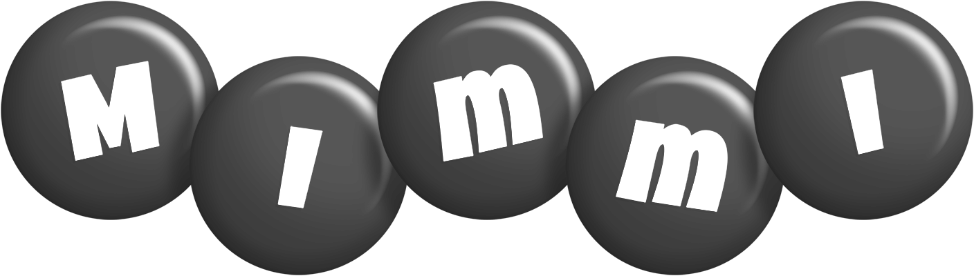 Mimmi candy-black logo