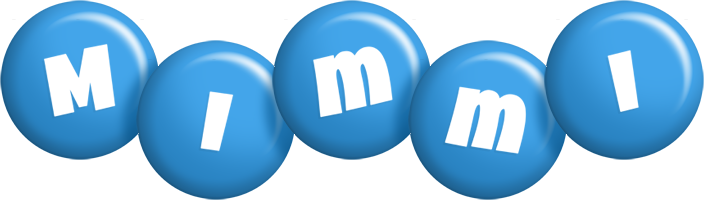 Mimmi candy-blue logo