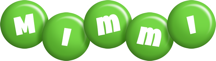 Mimmi candy-green logo