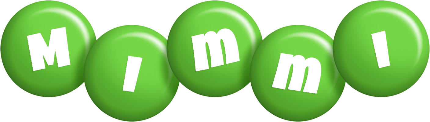 Mimmi candy-green logo