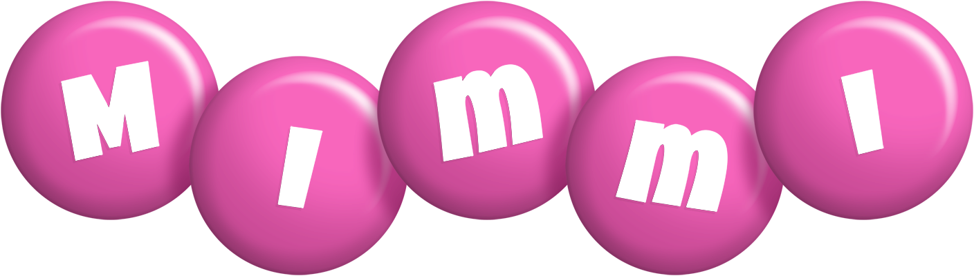 Mimmi candy-pink logo