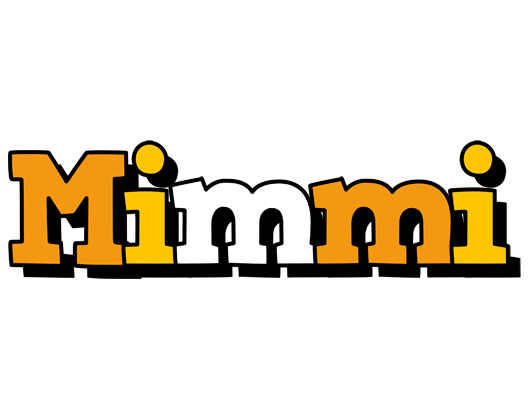 Mimmi cartoon logo