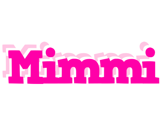 Mimmi dancing logo