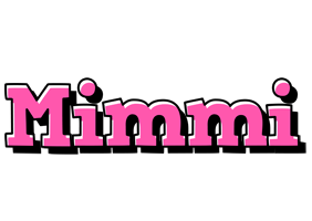 Mimmi girlish logo