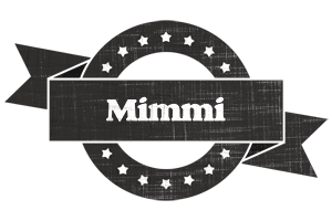 Mimmi grunge logo