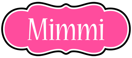 Mimmi invitation logo