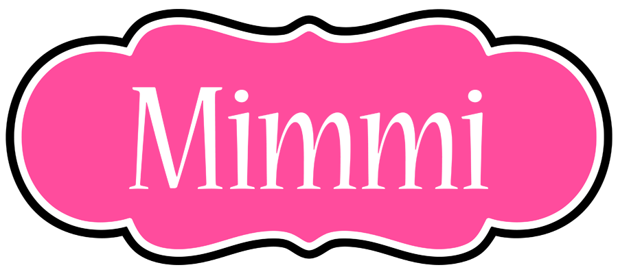 Mimmi invitation logo