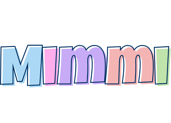 Mimmi pastel logo