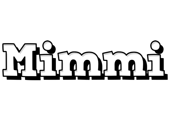 Mimmi snowing logo