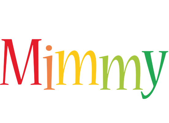 Mimmy birthday logo