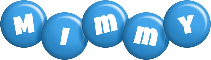 Mimmy candy-blue logo