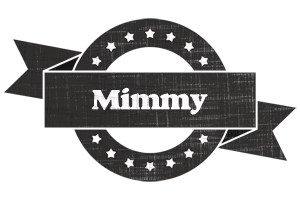 Mimmy grunge logo