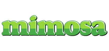 Mimosa apple logo