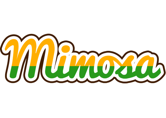 Mimosa banana logo