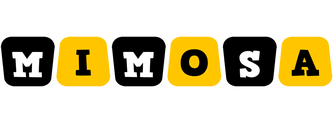 Mimosa boots logo