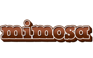 Mimosa brownie logo