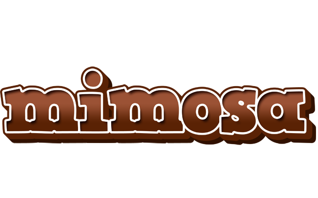 Mimosa brownie logo
