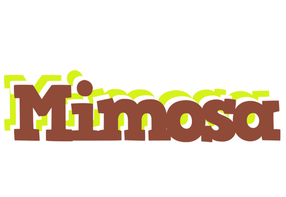 Mimosa caffeebar logo