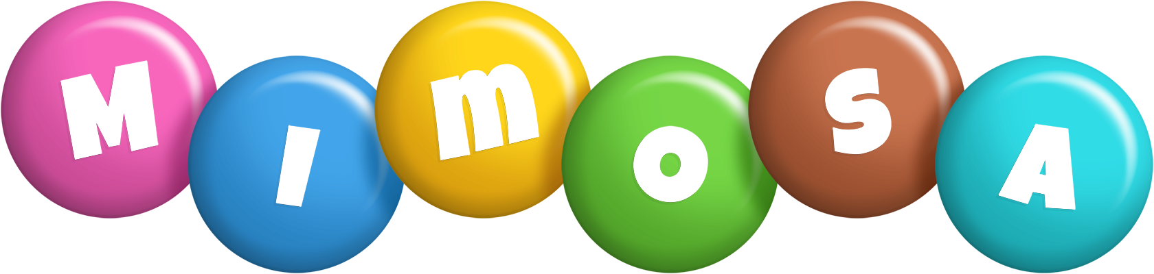 Mimosa candy logo