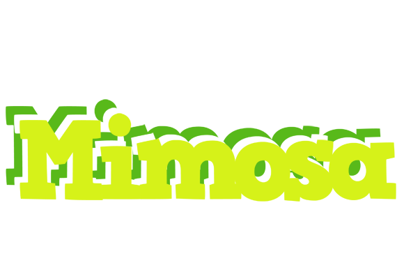 Mimosa citrus logo