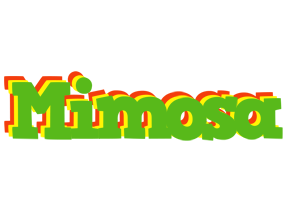 Mimosa crocodile logo