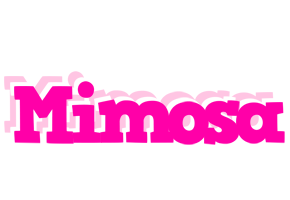 Mimosa dancing logo