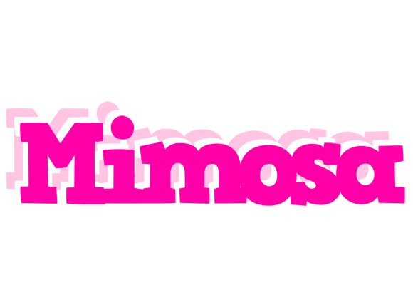 Mimosa dancing logo