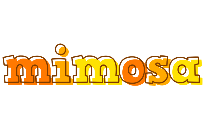 Mimosa desert logo