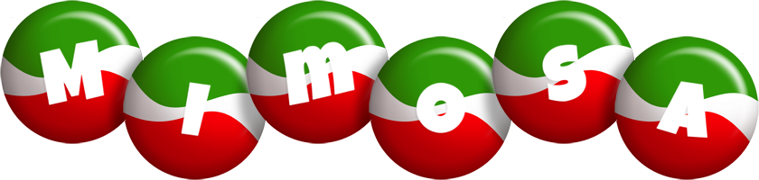 Mimosa italy logo