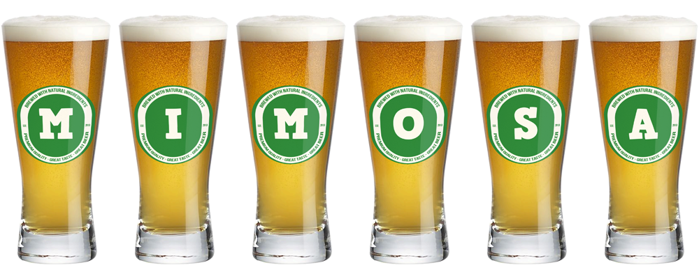 Mimosa lager logo