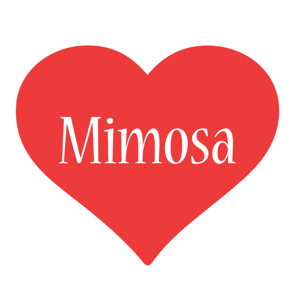Mimosa love logo