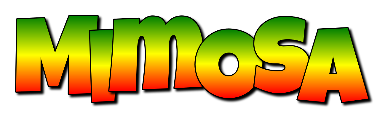 Mimosa mango logo