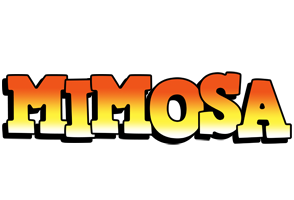 Mimosa sunset logo