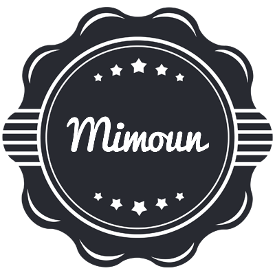 Mimoun badge logo