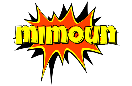 Mimoun bazinga logo