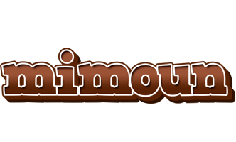 Mimoun brownie logo