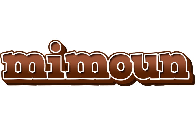 Mimoun brownie logo